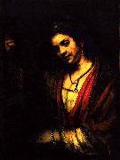 Rembrandt Peale Woman in a doorway oil painting artist